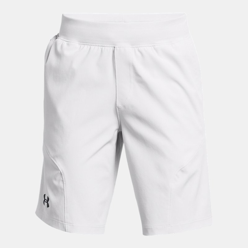 Boys'  Under Armour  Unstoppable Shorts Halo Gray / Black YXS (48 - 50 in)